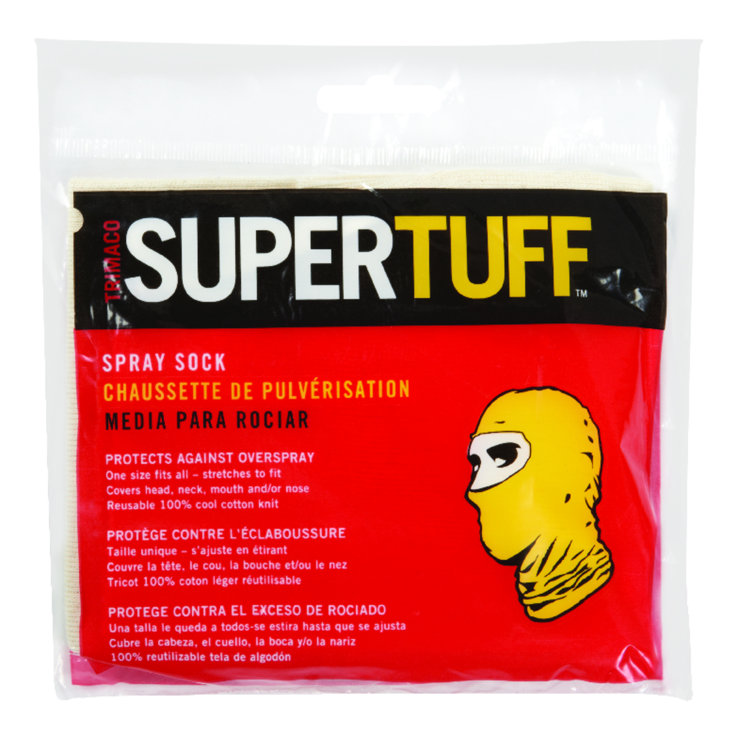 Trimaco SuperTuff Bag Natural Color Spray Sock