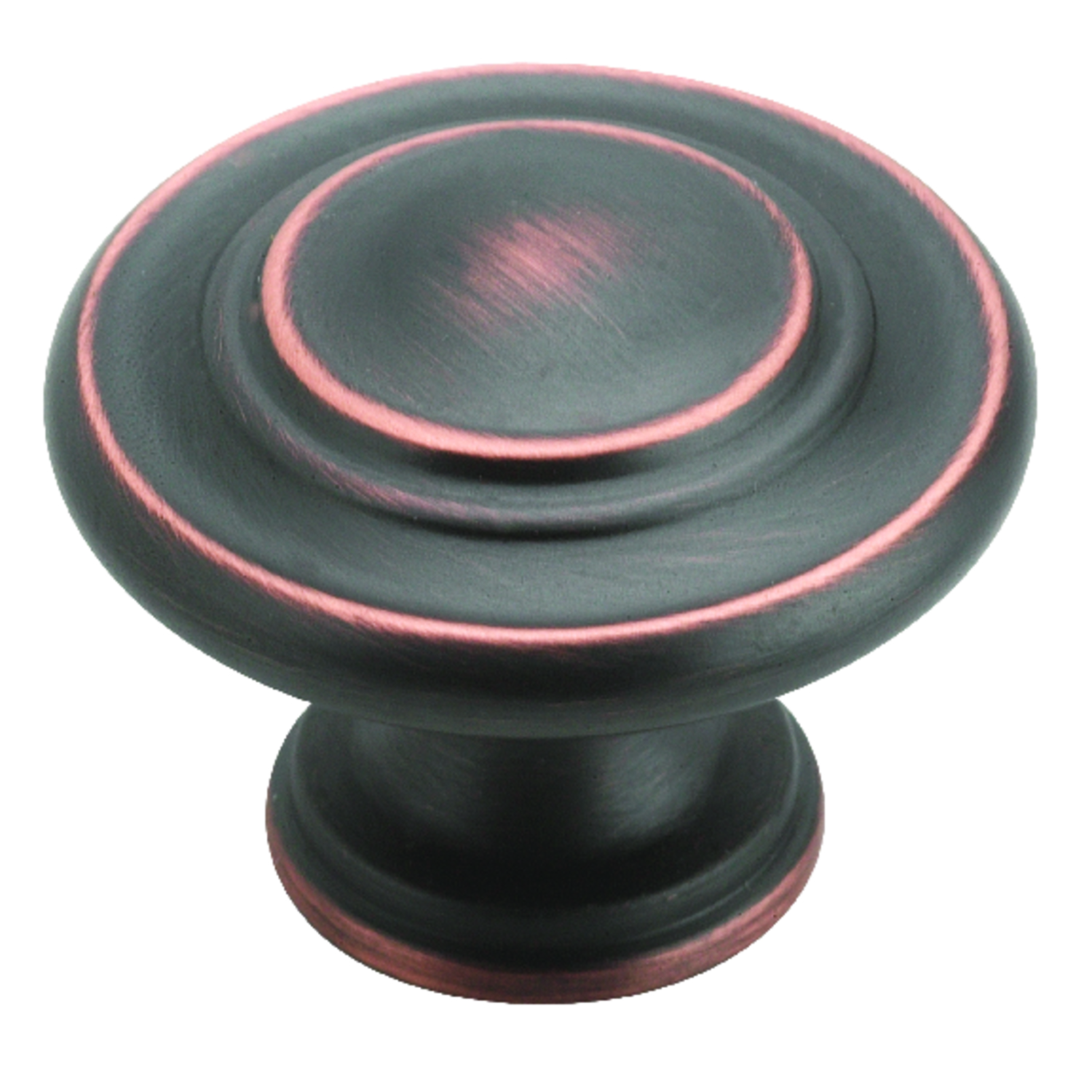 Amerock Inspirations 1.3125 In. Dia. Round Oil-Rubbed Bronze Cabinet Knob
