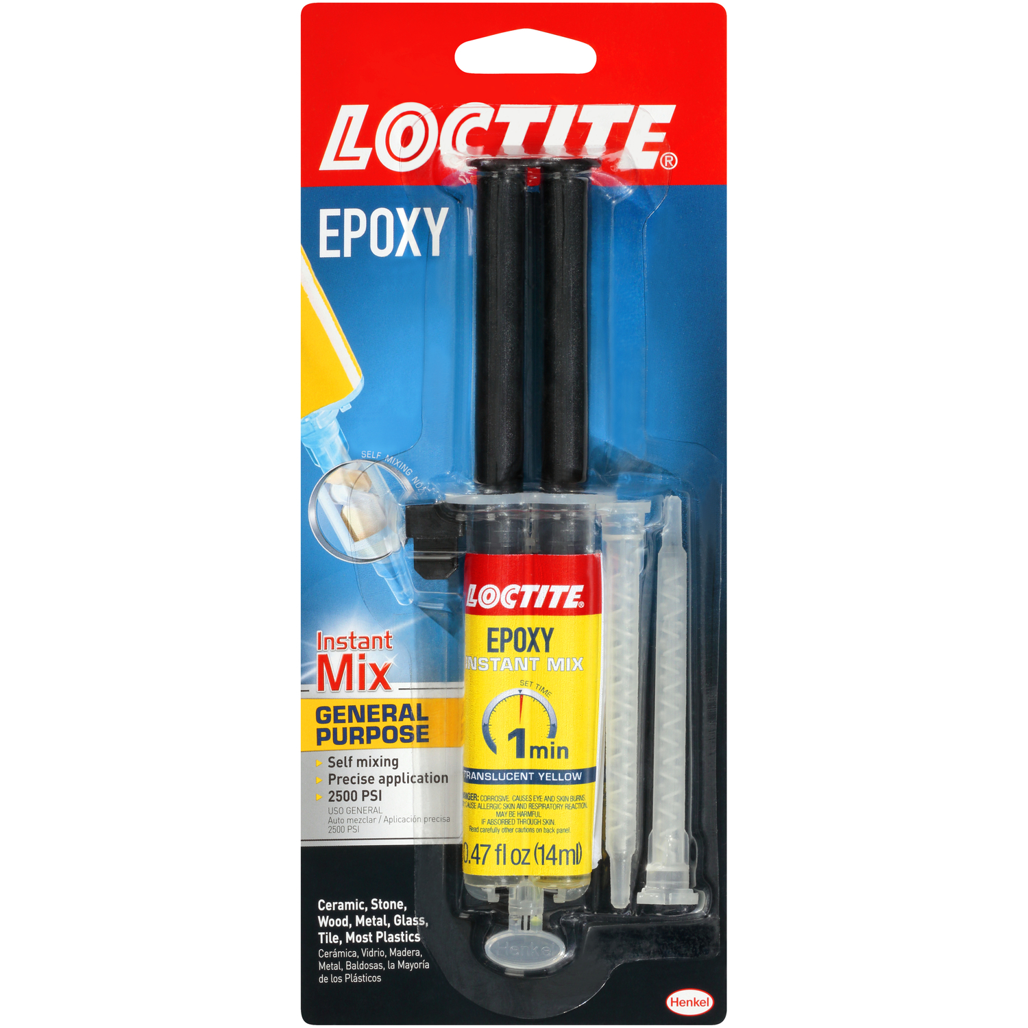 0.47 Oz. Instant Mix 1-minute High Strength Epoxy Adhesive