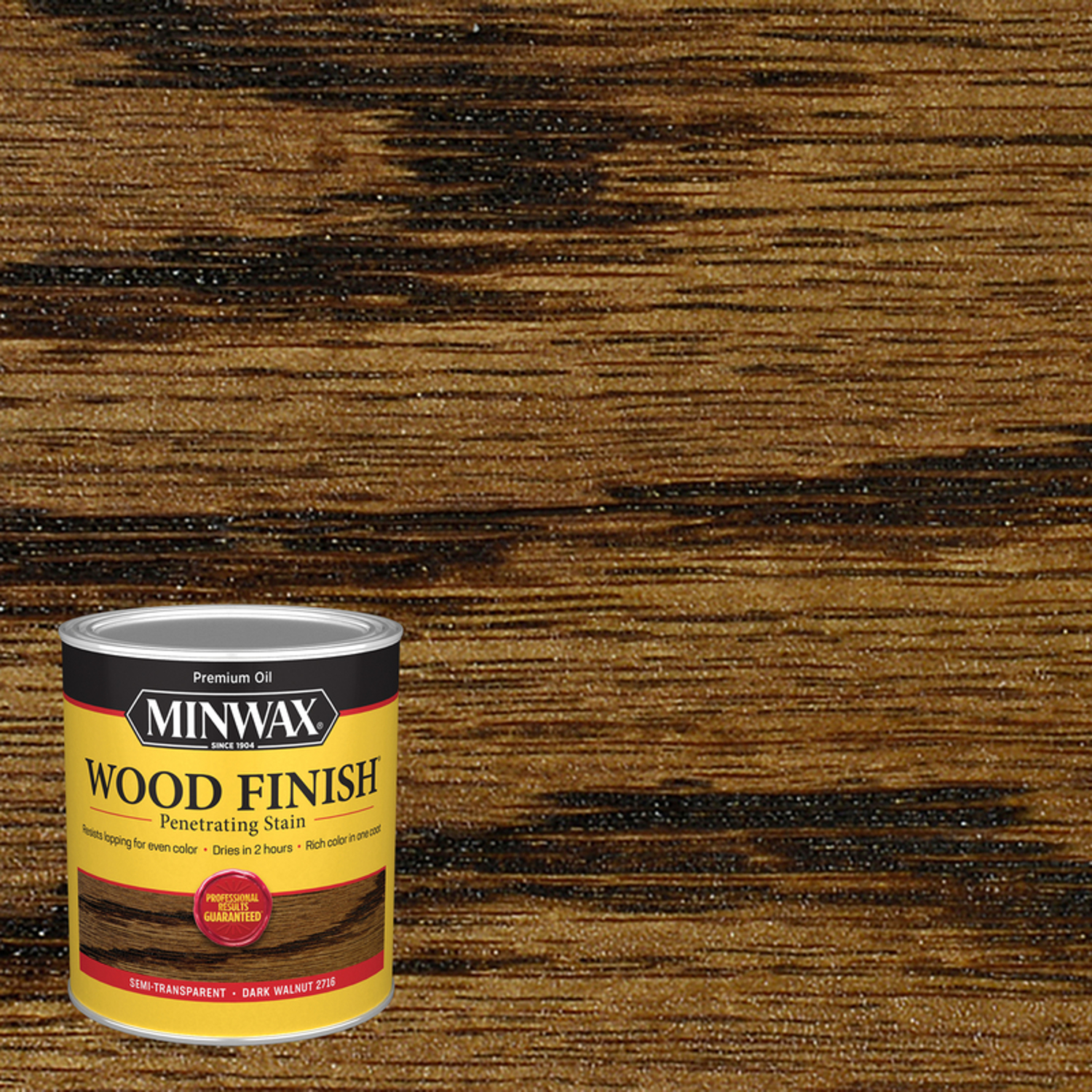 Dark Walnut Wood Finish, Qt.