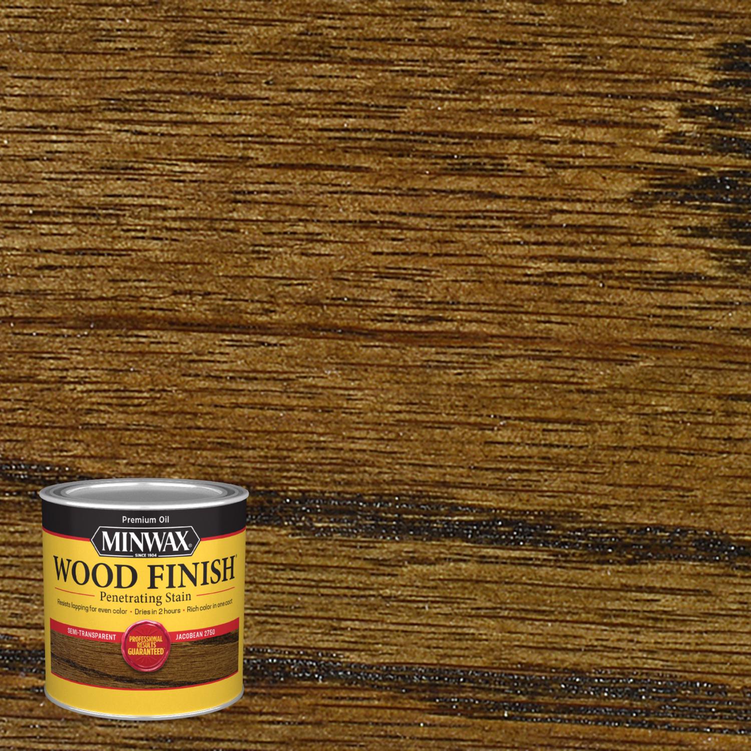 Jacobean Wood Finish, 1/2 Pt.