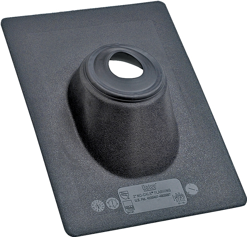 Thermoplastic No-Calk Roof Flashing, 1-Pc. Construction, 4 In.