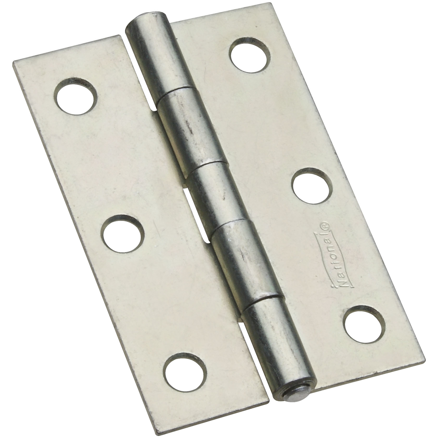 National Hardware 3 In. Zinc Tight-Pin Narrow Hinge (2-Pack)