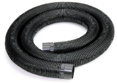 Shop Vac 2-1/2 In. Dia. x 8 Ft. L. Black Plastic Vacuum Hose