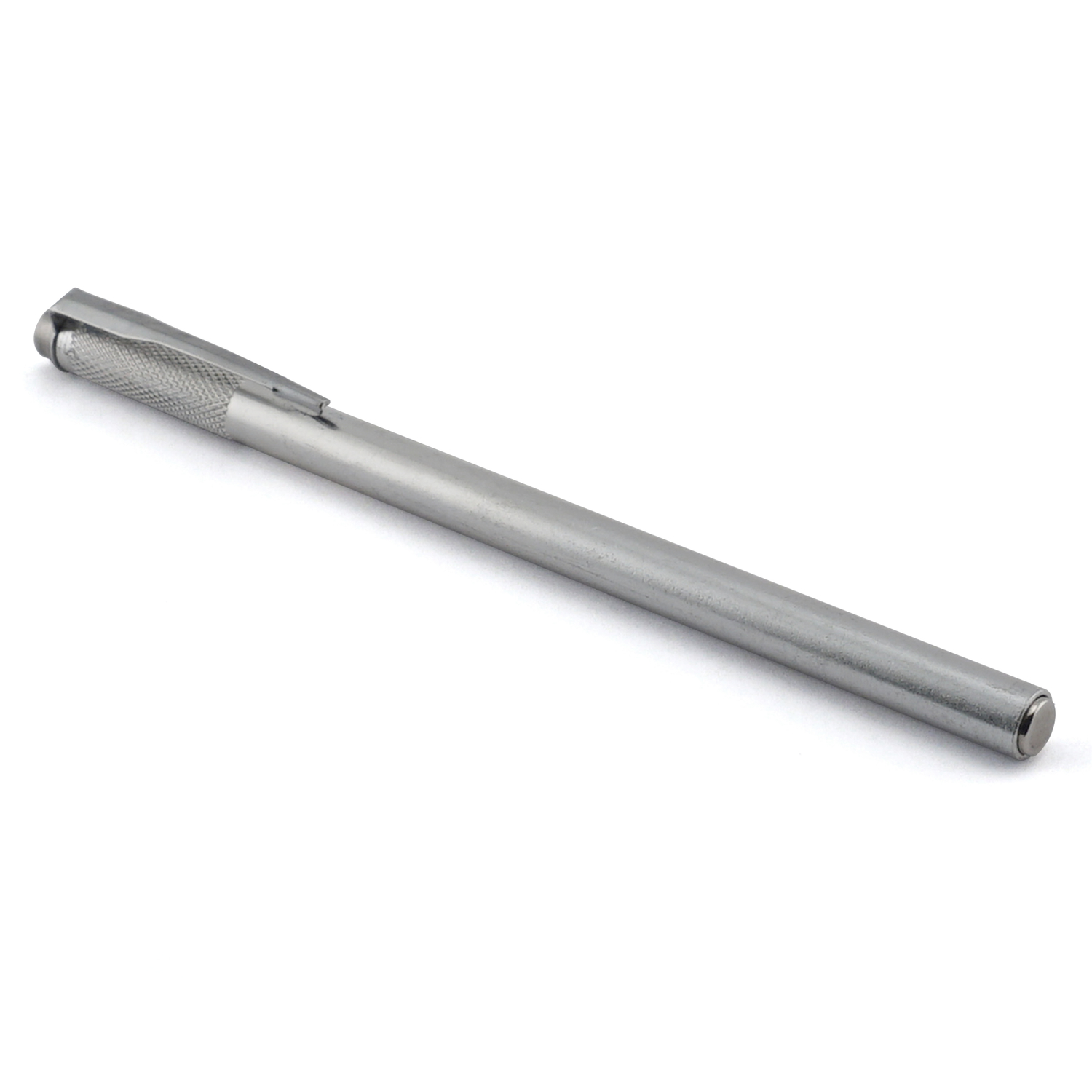 6 In. Neodymium Magnetic Pick-up Tool With Pocket Clip - 2 Lb Pull