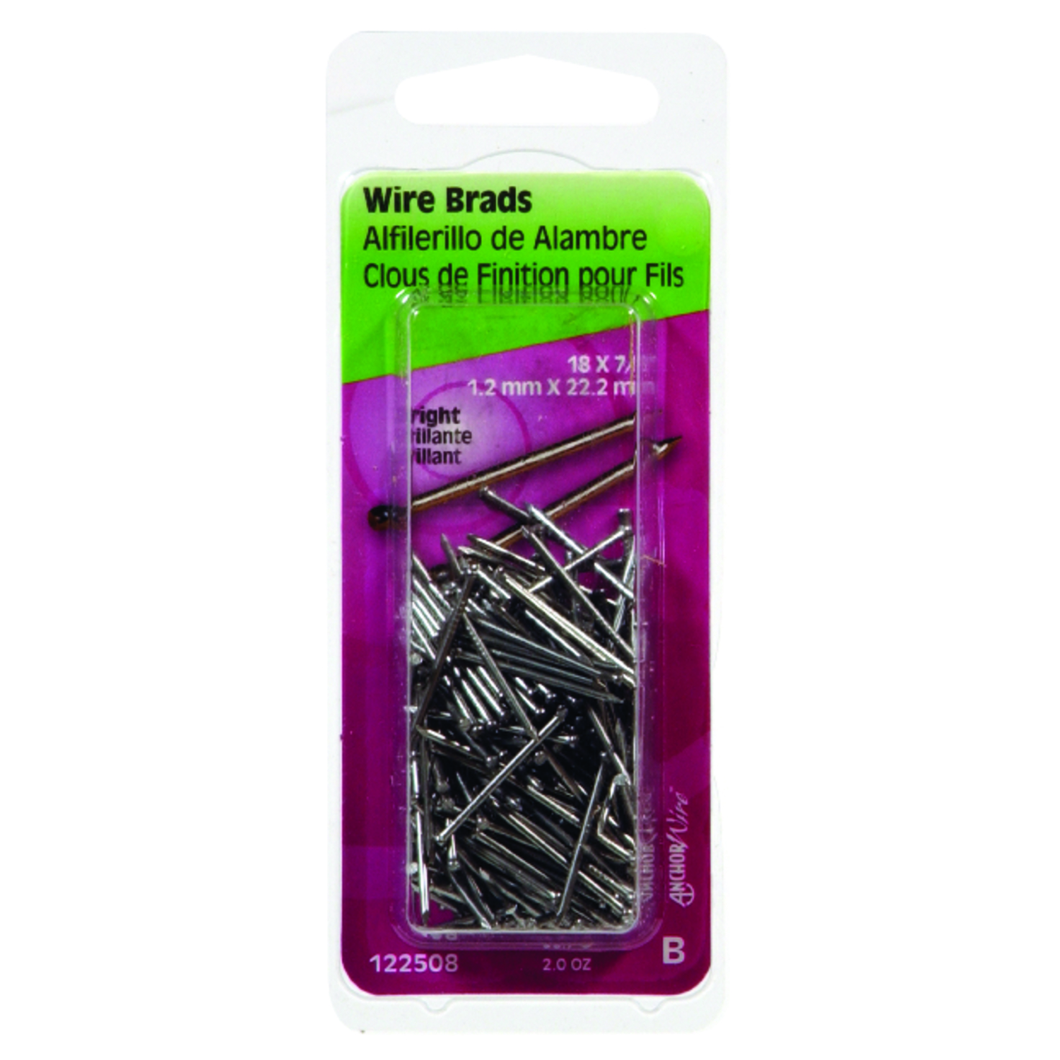 Hillman Anchor Wire 7/8 In. 18 ga 2 Oz. Wire Brad