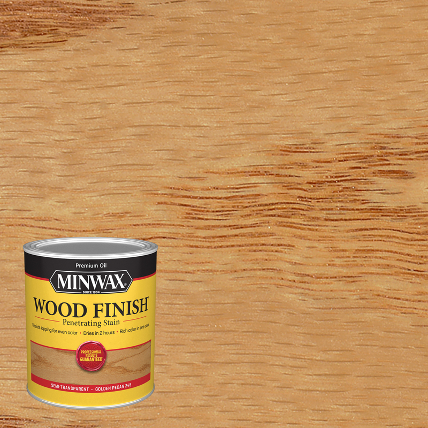 Golden Pecan Wood Finish, One Quart Container