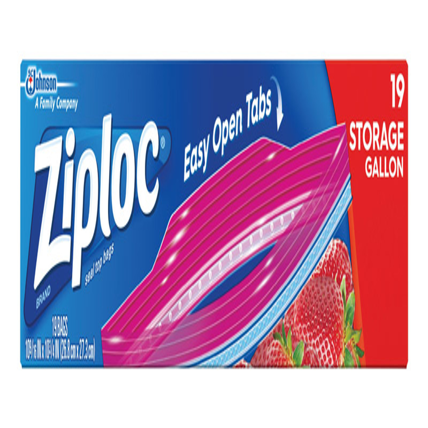 Ziploc 1Gal. Double Zipper Food Storage Bag (22-Count)