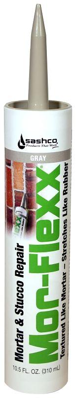 Sashco Mor-Flexx Beige Elastomeric Acrylic Latex Mortar and Stucco Repair Caulk 10.5 oz