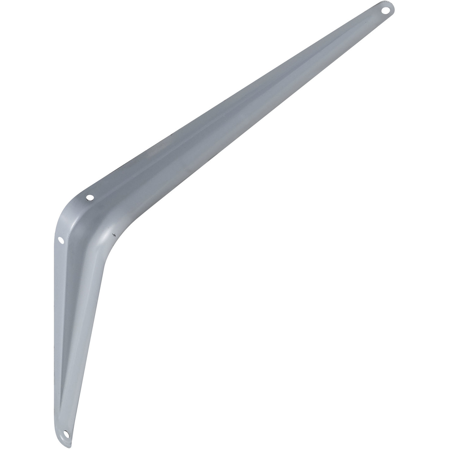 211 8 In. D X 10 In. H Gray Steel Shelf Bracket