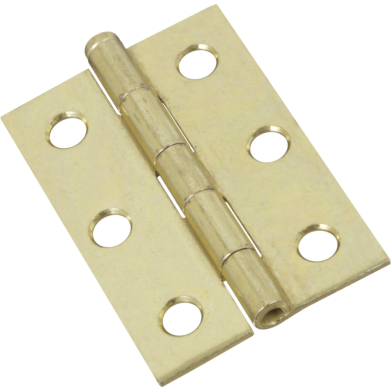 National Hardware 2-1/2 In. Brass Loose-Pin Narrow Hinge (2-Pack)