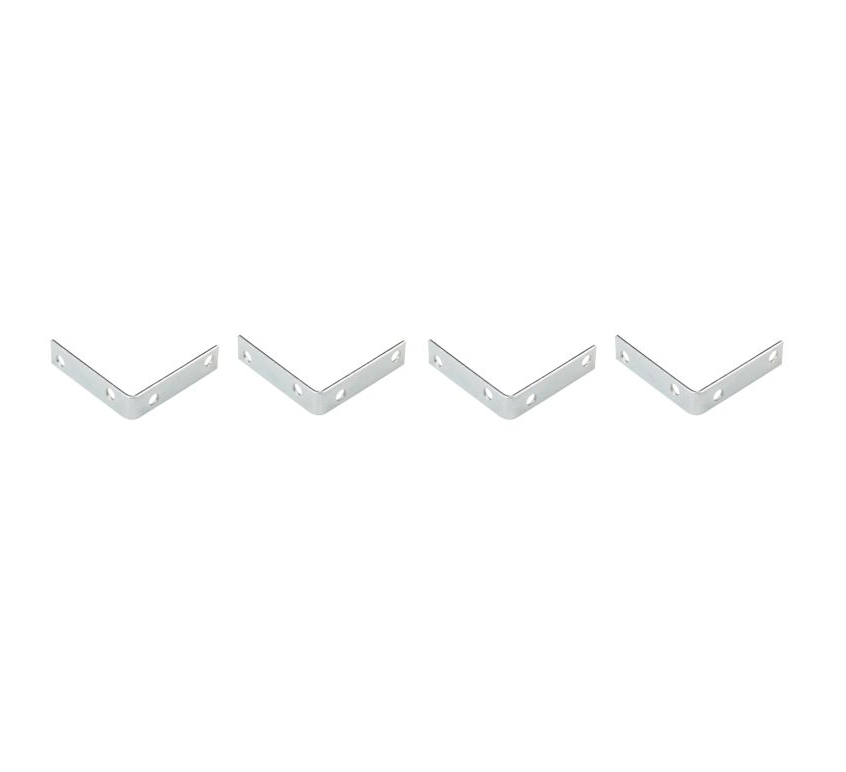 National Hardware 2-1/2 In. x 5/8 In. Zinc Steel Corner Brace (4-Count)