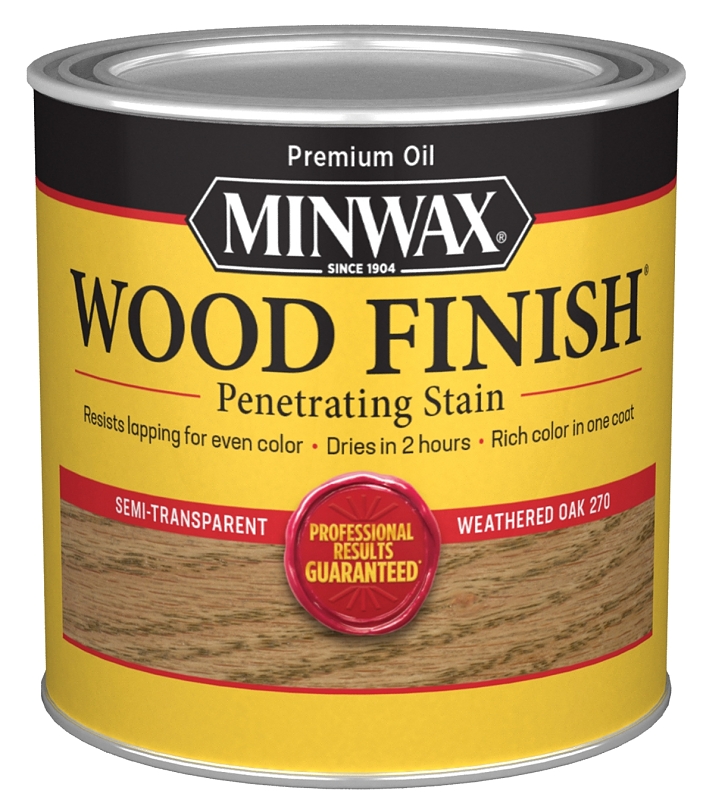 Wood Finish, Weathered Oak, 1/2 Pt.