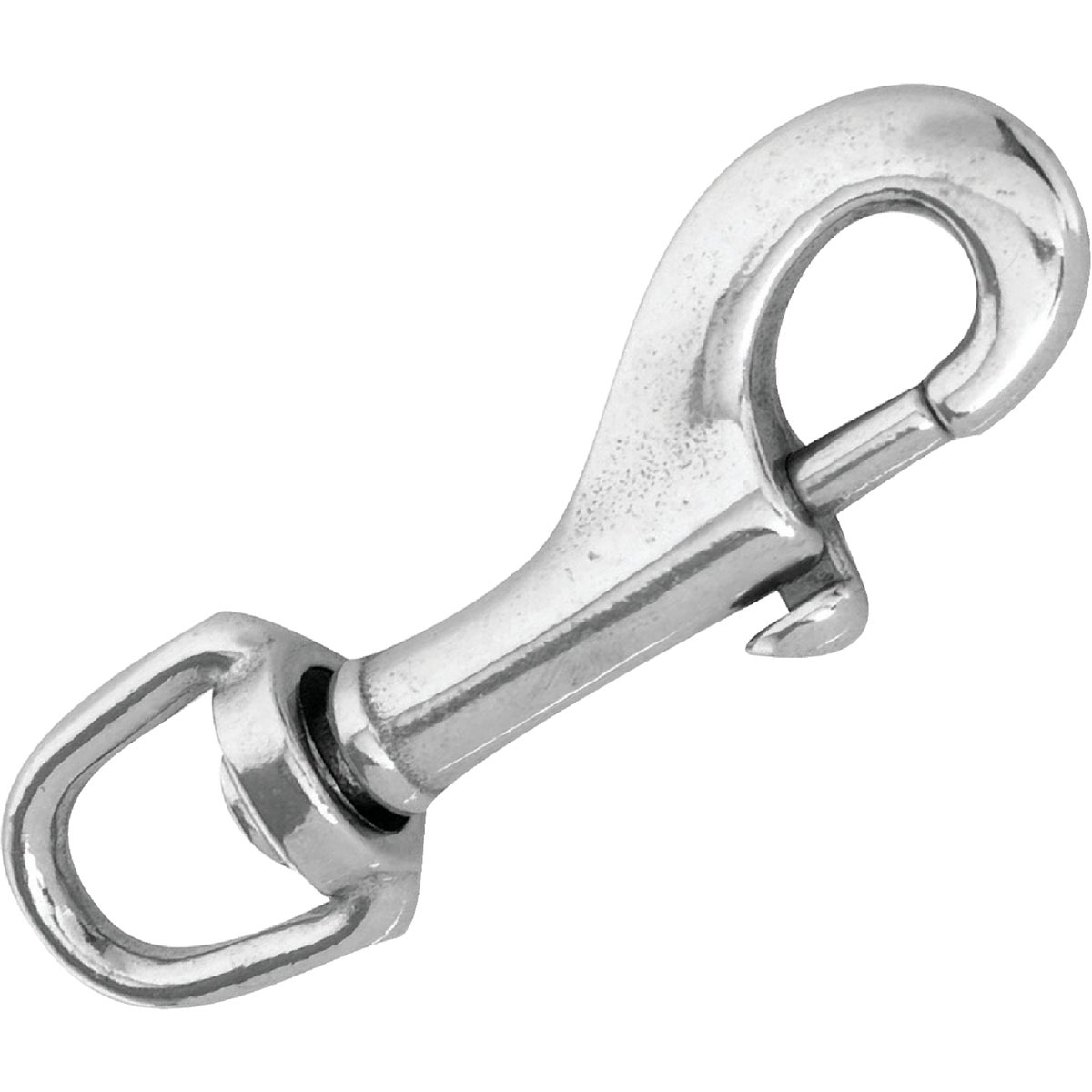 Stainless Steel Swivel Round Eye Bolt Snap, 3/4 In.