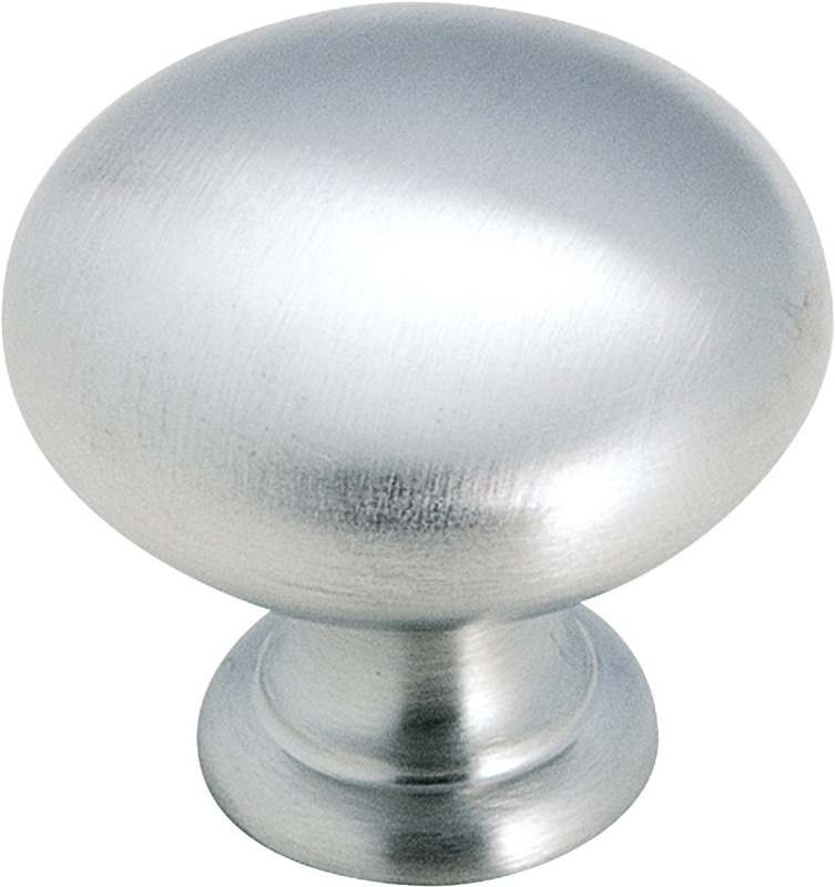 Amerock Allison Brushed Chrome 1-1/4 In. Cabinet Knob