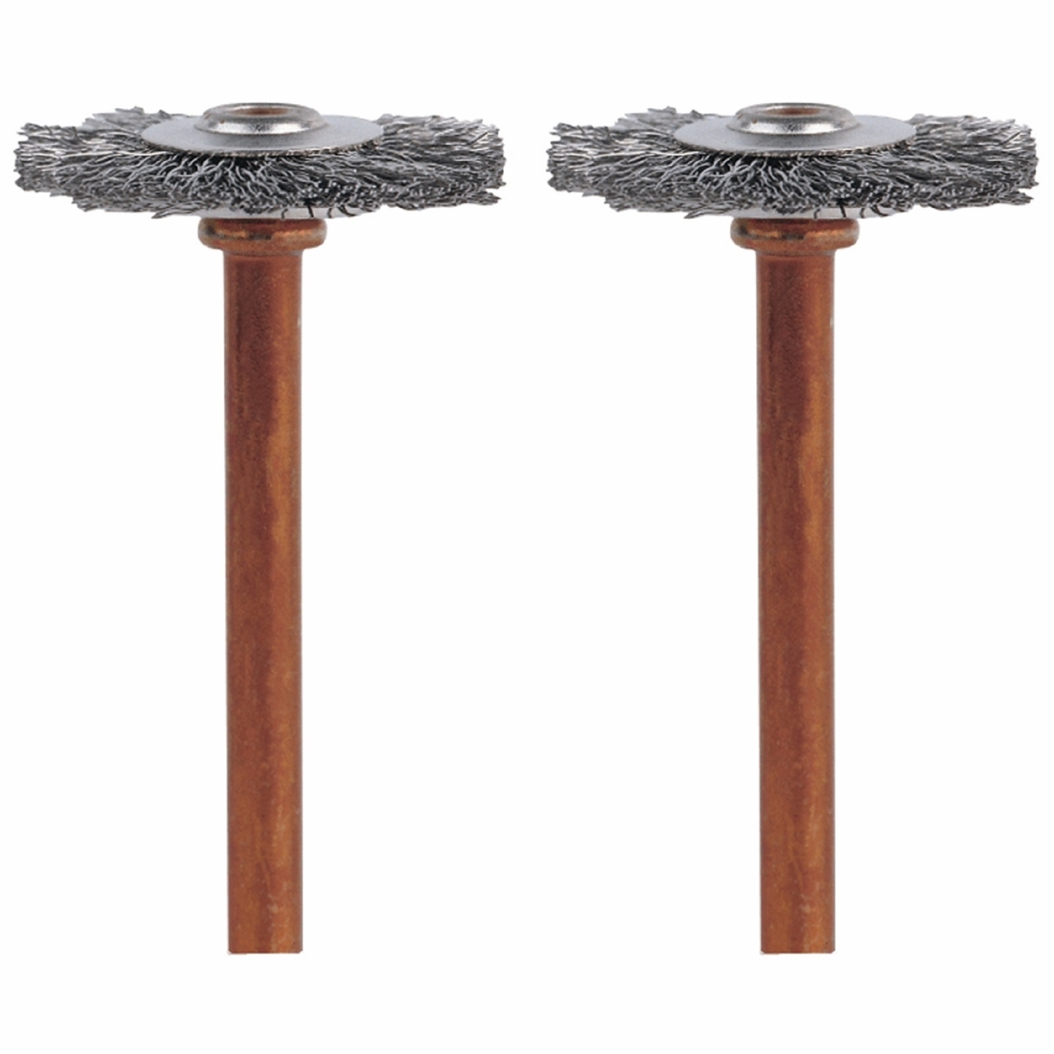 Dremel 3/4 In. Stainless Steel Wire Cleaning, Deburring and Surface-Finish Brush (2-Pack)