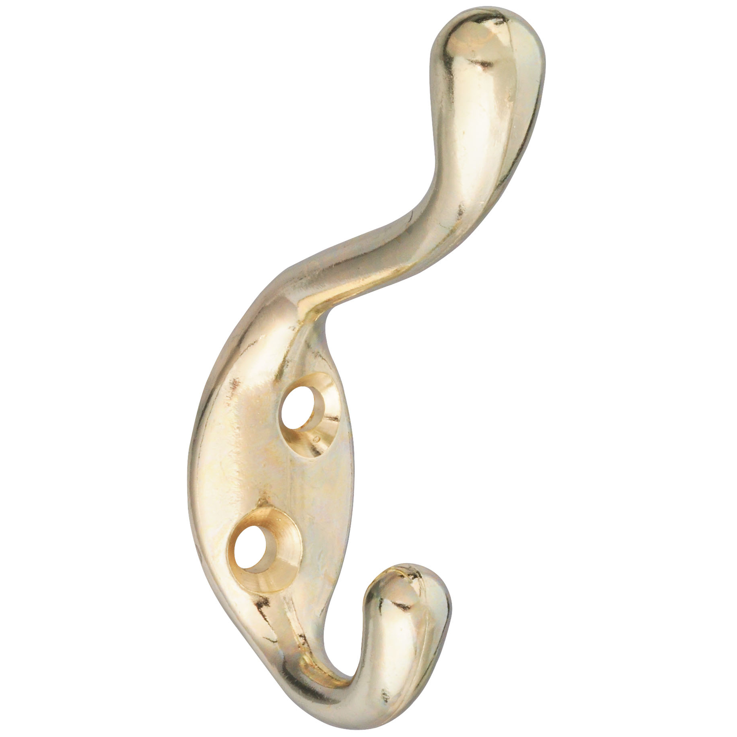 National Hardware Heavy-Duty Bright Brass Wardrobe Hook
