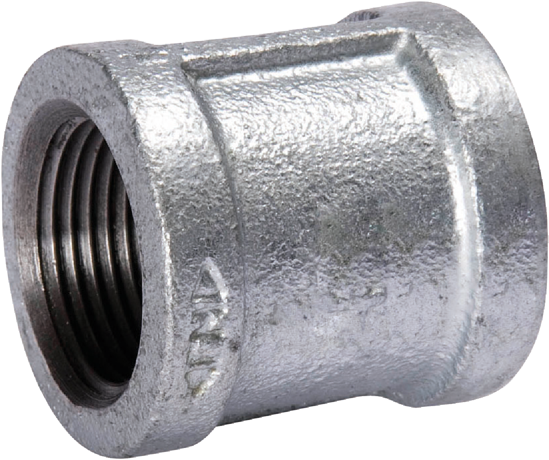1-1/4 In. X 1-1/4 In. Fpt Galvanized Malleable Iron Coupling
