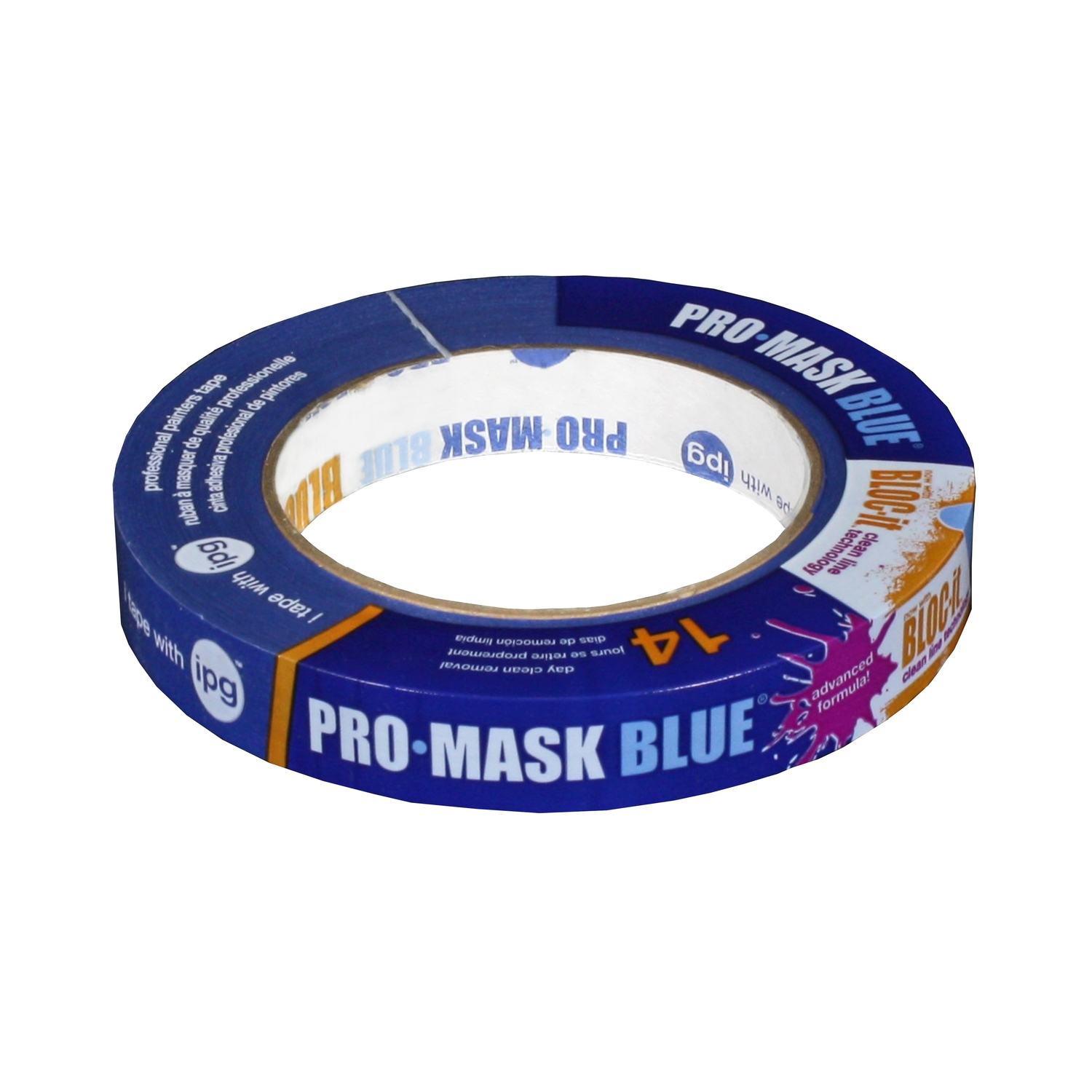 IPG ProMask Blue 0.70 In. x 60 Yd. Bloc-It Masking Tape