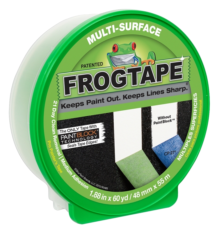 FrogTape 1.88 In. x 60 Yd. Multi-Surface Masking Tape