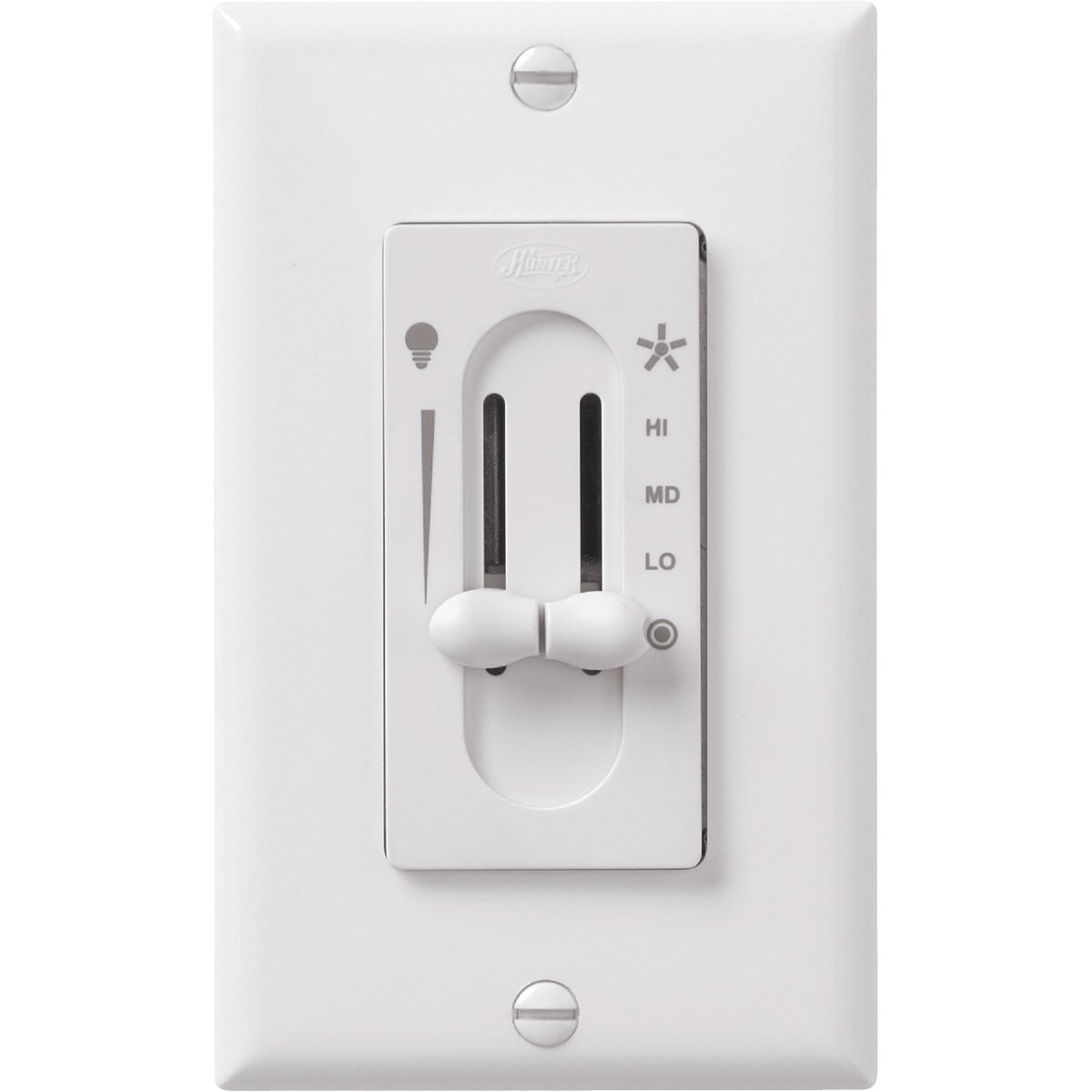 Ceiling Fan/Light Control, 3-Speed Dual Slide