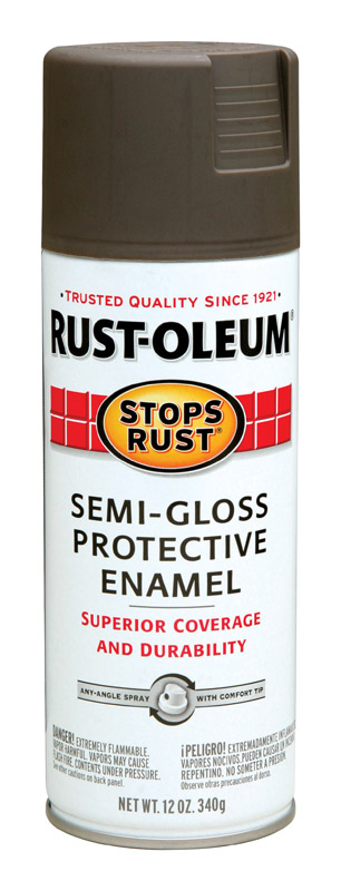Stops Rust Semi-gloss Anodized Bronze 12 Oz. Anti-rust Spray Paint