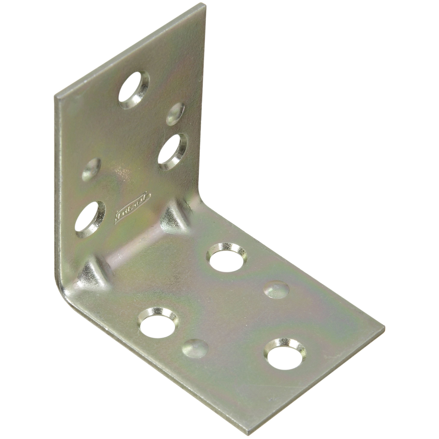 National Hardware 2 In. x 1-1/2 In. Double Wide Zinc Corner Brace (2-Count)