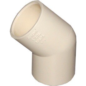 Charlotte Pipe 1/2 In. Slip x Slip 45 Deg. CPVC Elbow (1/8 Bend)
