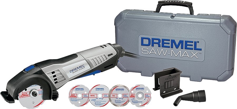 Saw-max 6.0 Amp Corded Tool Kit With 6 Attachments And Carrying Case