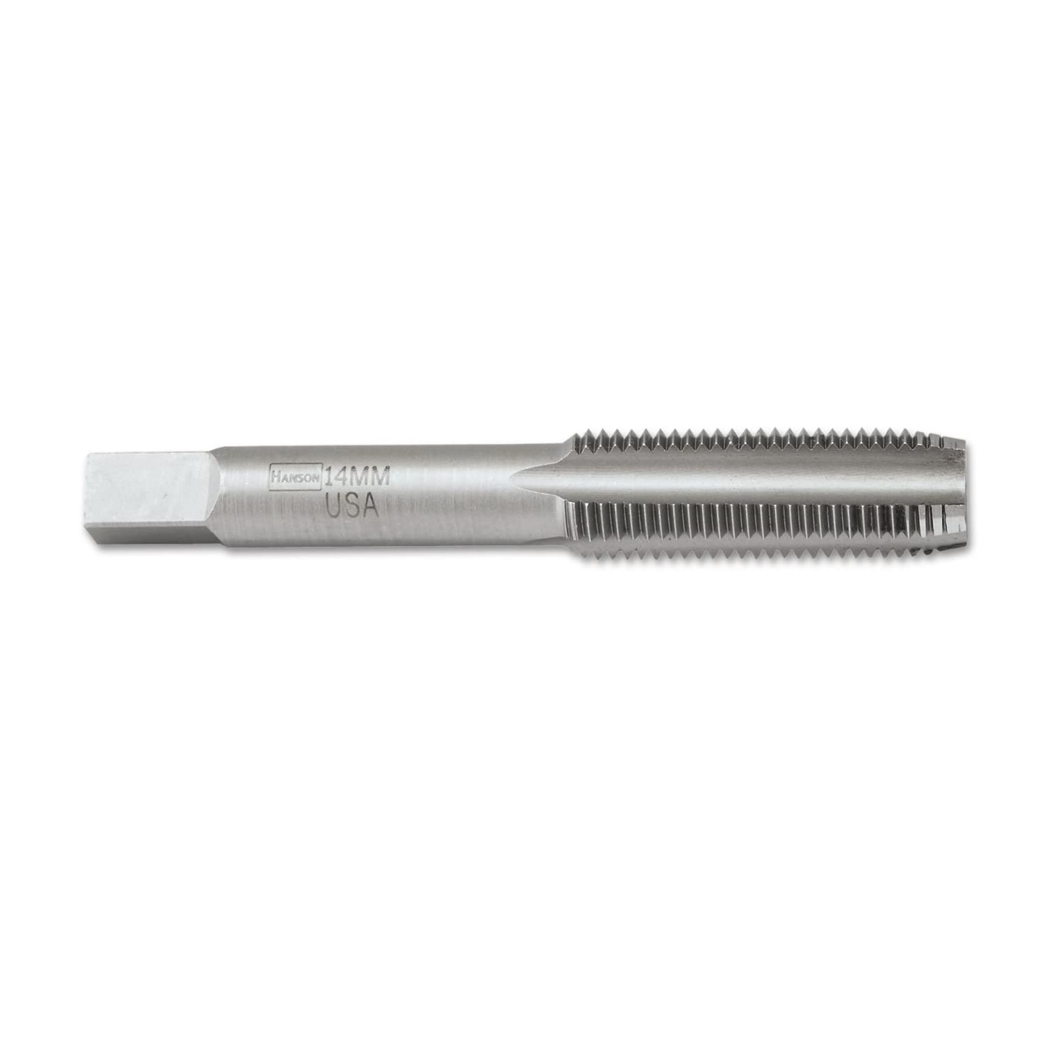 1749zr High Carbon Steel Metric Plug Tap 14 Mm-1.25 Thread, 4-flute