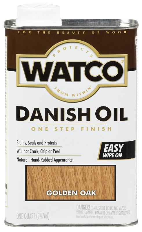 Danish Oil Finish 1 Quart Golden Oak Semi-transparent Interior Stain