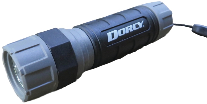 41-2600 Unbreakable Led Flashlight, 140 Lumens, 147 M Beam, Gray