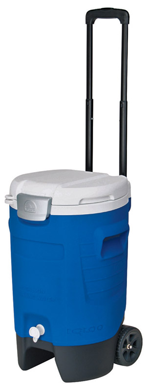 5 Gallon Sport Roller Beverage Cooler In Majestic Blue - Model 42115