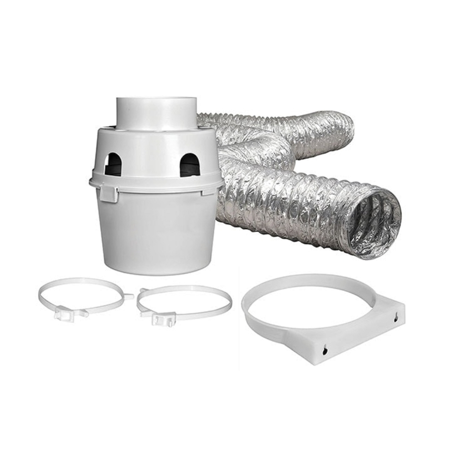 Proflex Indoor Electric Dryer Vent Kit, 5-piece, Model Tdidvkzw
