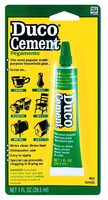Cement 1 Oz. Multi-purpose Household Adhesive For Wood, Glass, Metal, And More