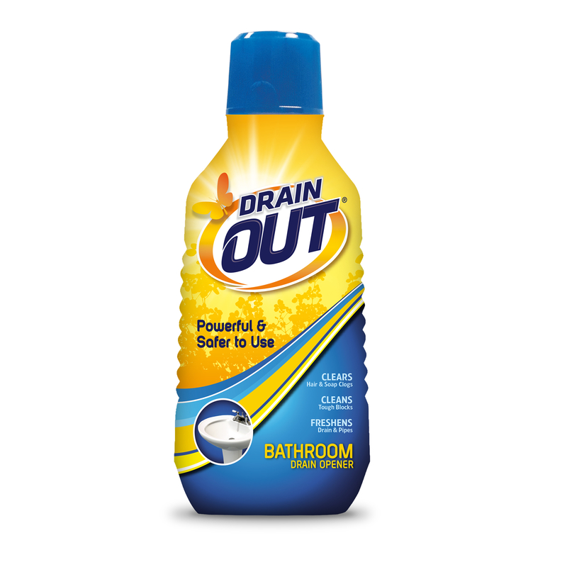 Drain Out 16 Oz. Liquid Bathroom Drain Opener - Model Dob06n