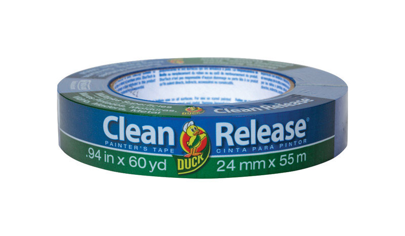 Duck Clean Release .94 In. x 60 Yd. Blue Painters Tape