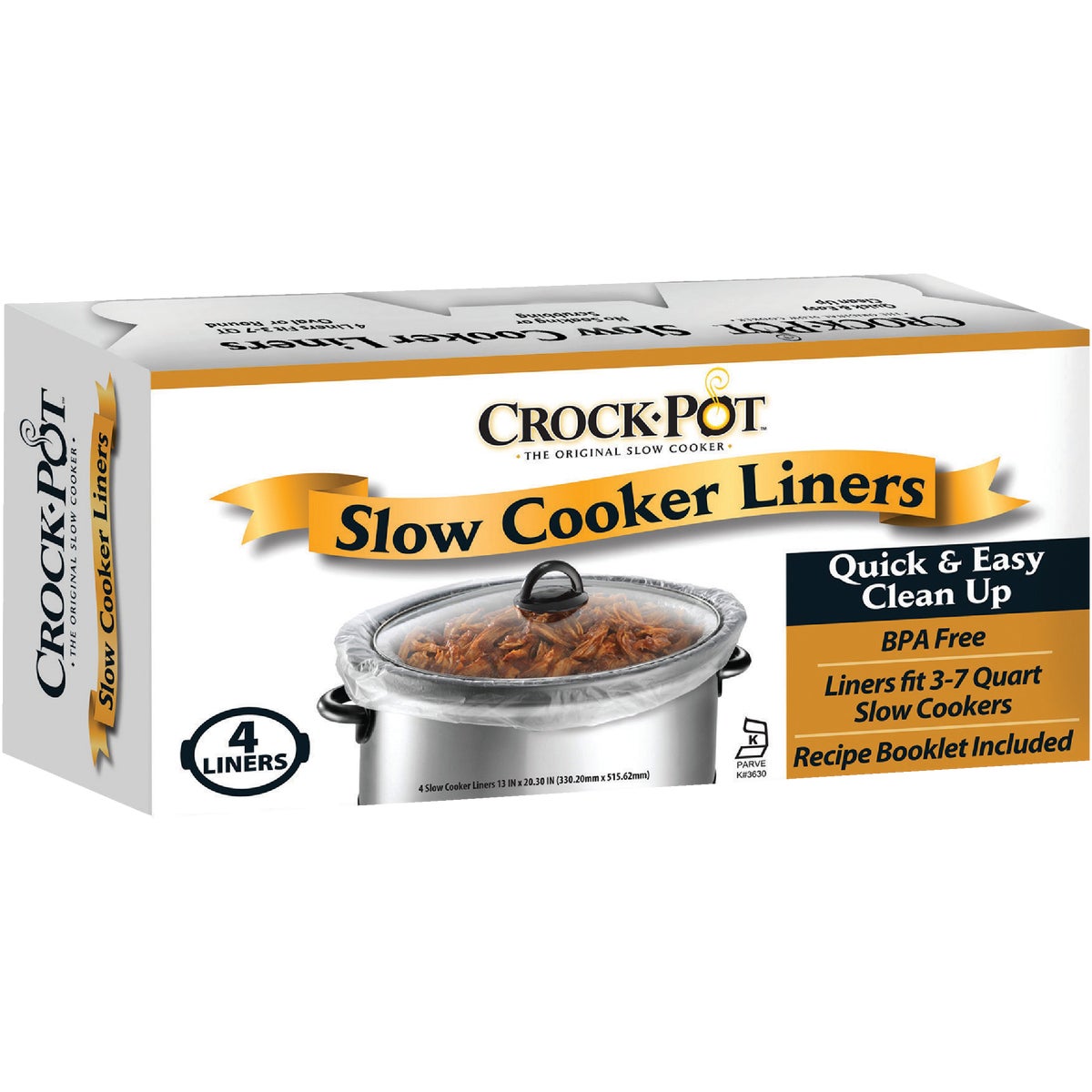Crock-Pot Slow Cooker Liners (4-Pack)