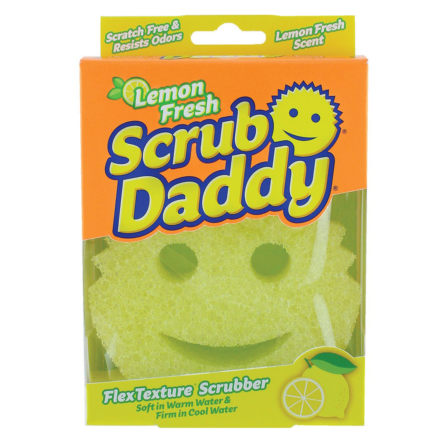 Scrub Daddy Lemon Fresh FlexTexture Cleansing Pad