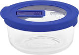 Pyrex Simply Store 6-Cup Rectangle Glass Storage Container with Lid