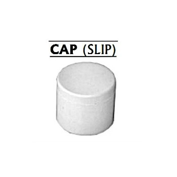 Charlotte Pipe 1 In. Schedule 40 Pressure Slip PVC Cap
