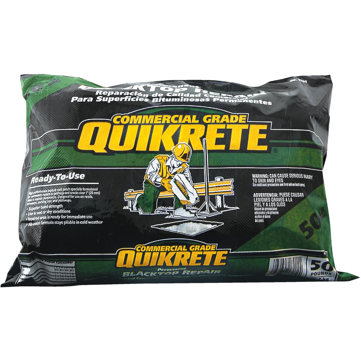 50 Lb. Commercial Grade Permanent Asphalt Repair & Patch For Potholes