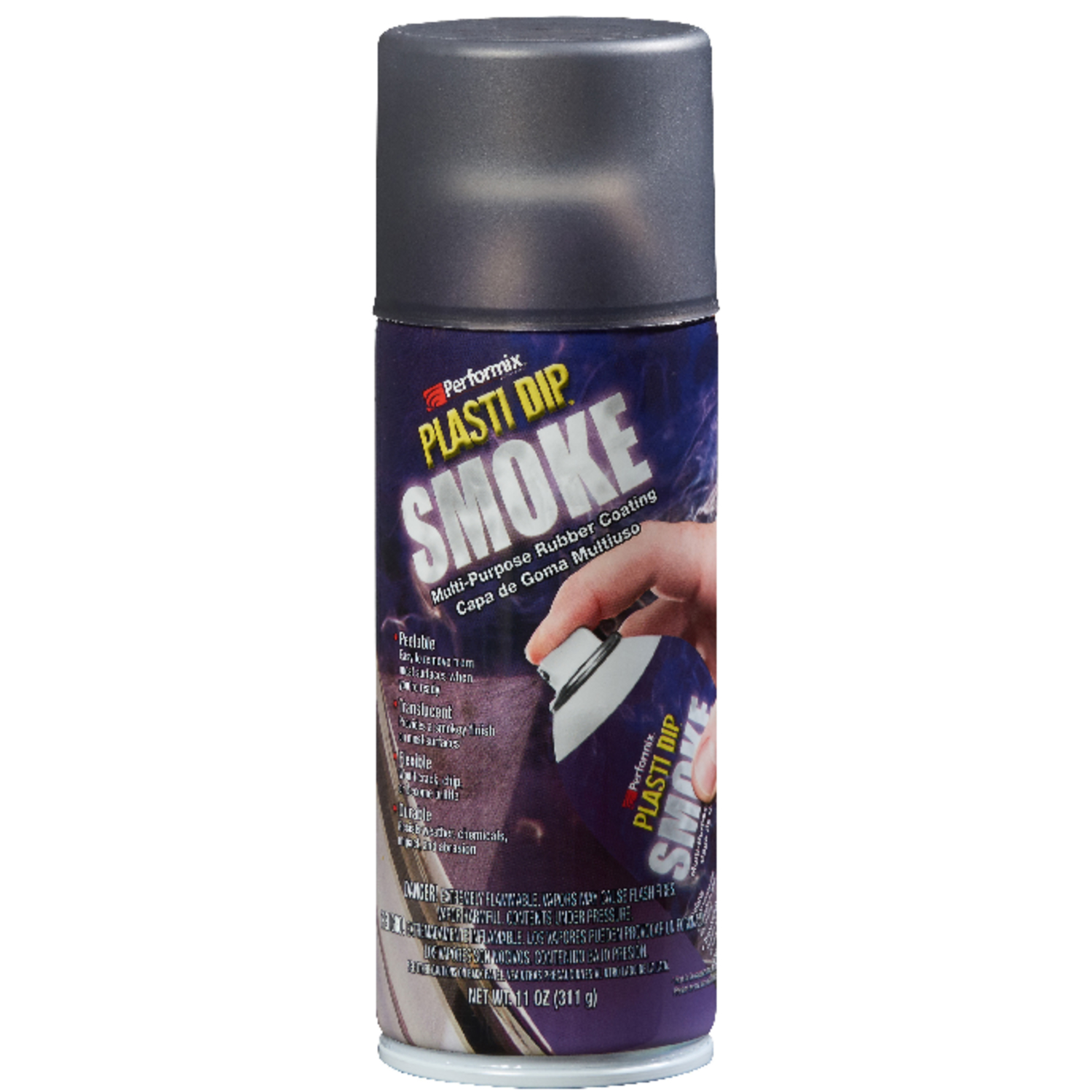 Plasti Dip Translucent Black-gray 11 Oz. Multi-purpose Rubber Coating Spray