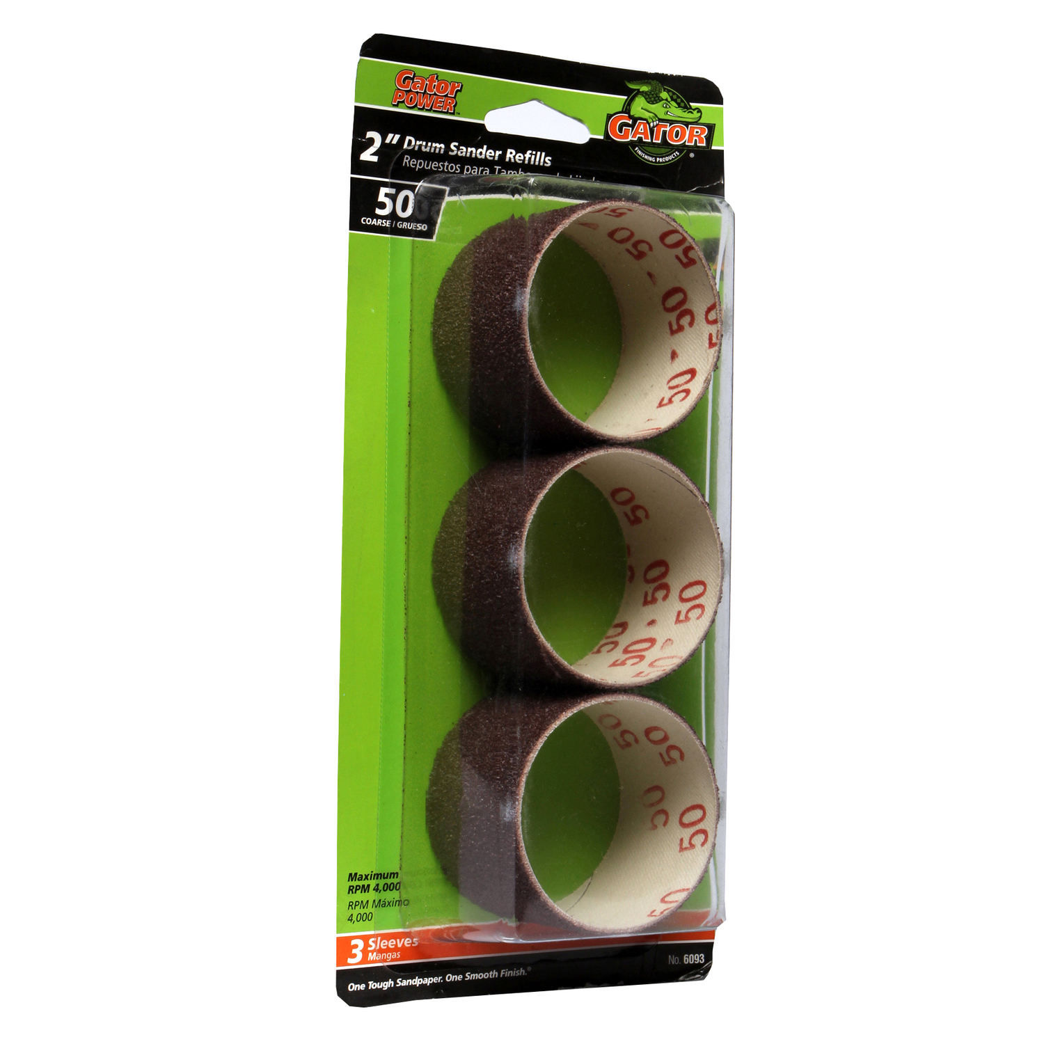 Gator 1-1/2 In. x 2 In. 50 Grit Drum Sander Refills (3-Pack)