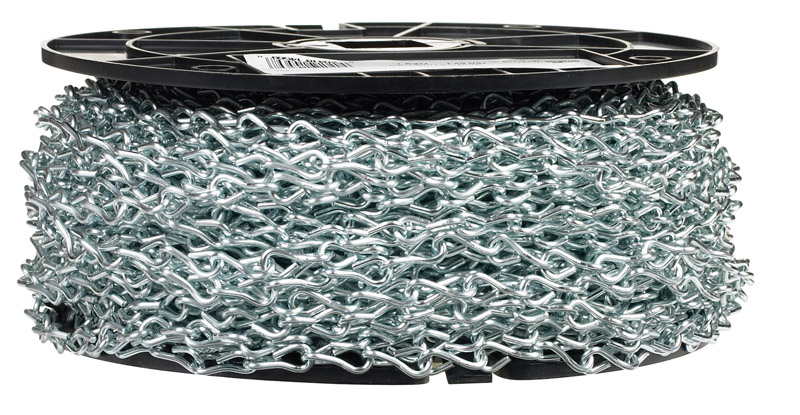 Campbell #14 200 Ft. Zinc-Plated Low-Carbon Steel Coil Chain