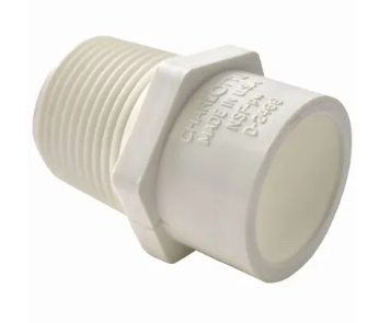 Charlotte Pipe 1/2 In. x 3/4 In. Schedule 40 Male PVC Adapter