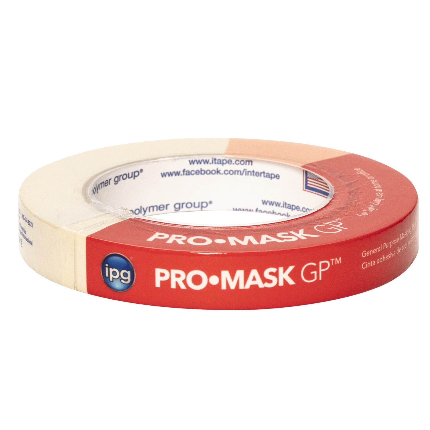 IPG PG500 0.70 In. x 60 Yd. General-Purpose Masking Tape