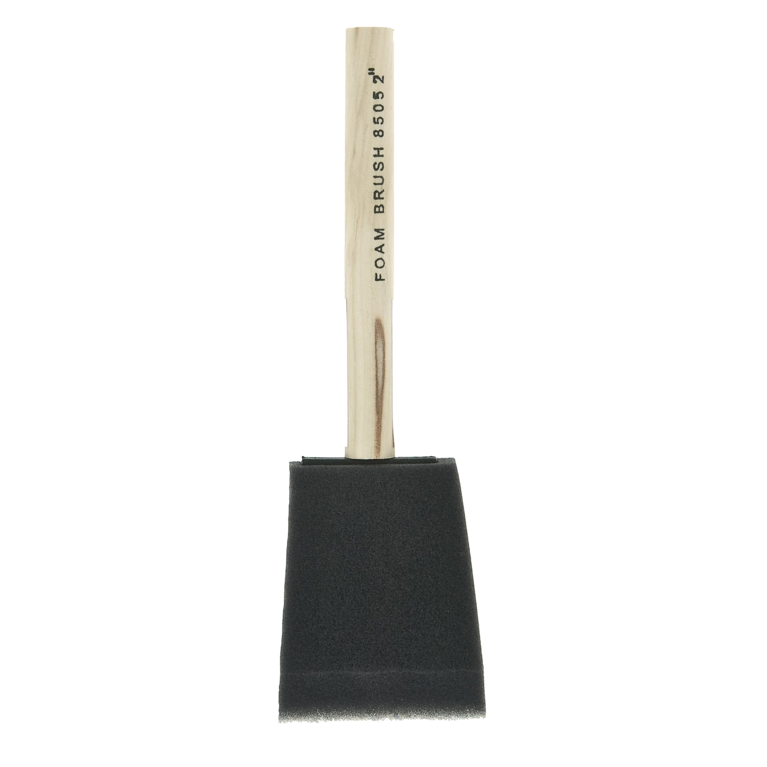 Linzer Project Select 2 In. High Density Closed Cell Foam Brush with Wood Peg Handle