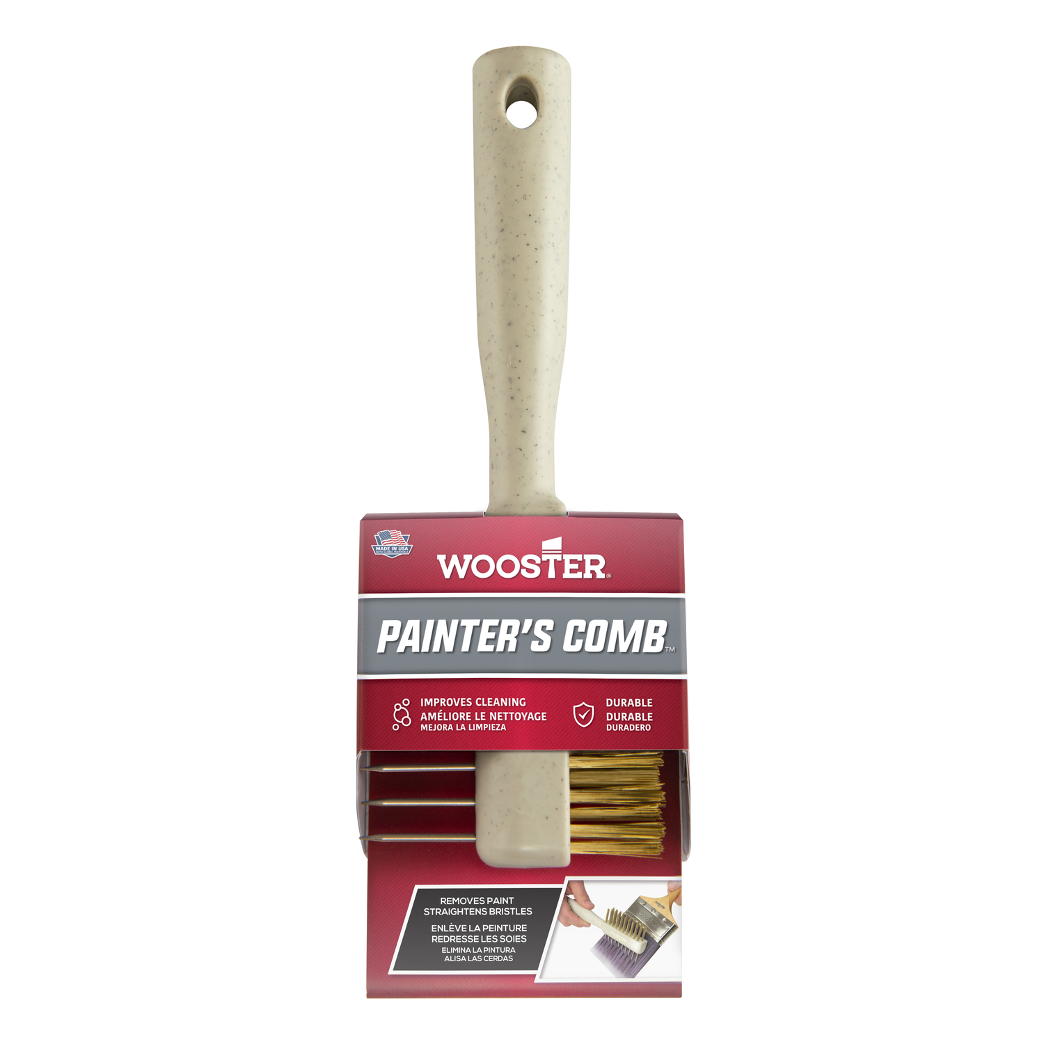 Painter's Comb Paintbrush Cleaner