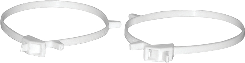 3 In. To 4 In. Adjustable Plastic Duct Clamp - Model 2c234zw